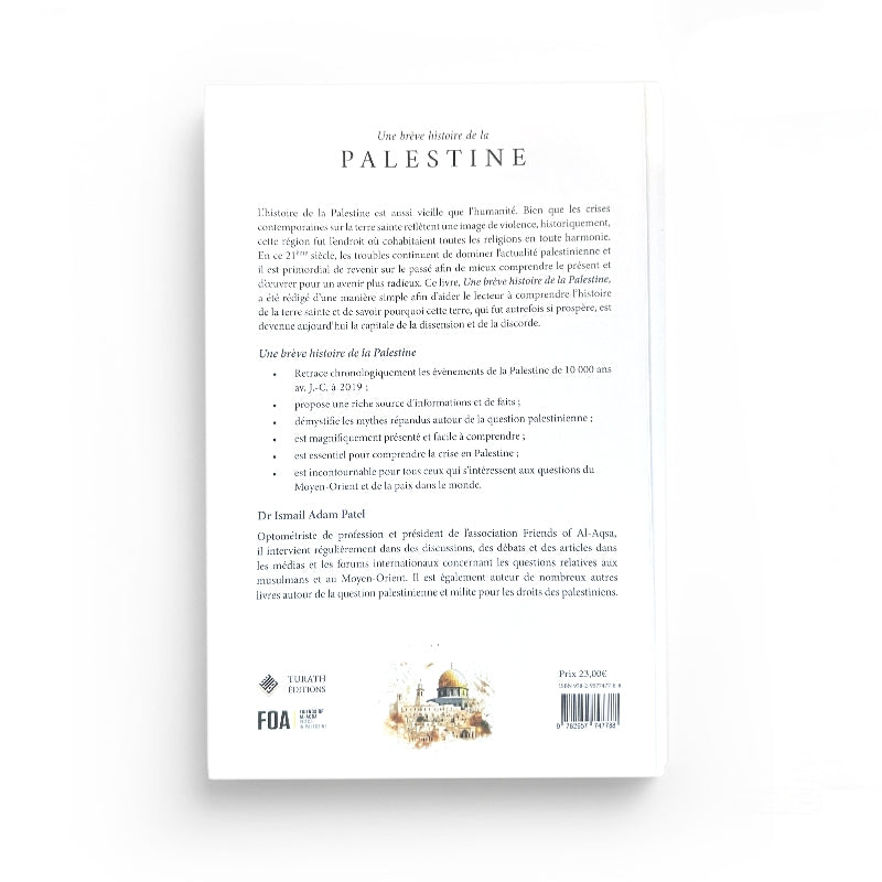 Une Brève Histoire de la Palestine – Turath - Librairie Al Minhaj