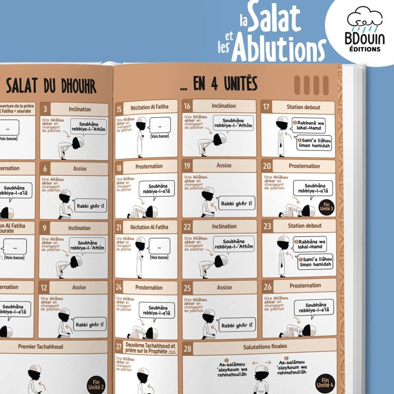 Mini Guide Illustré – La Salat Et Les Ablutions (Garçon) – BDouin – Muslim Show - Librairie Al Minhaj