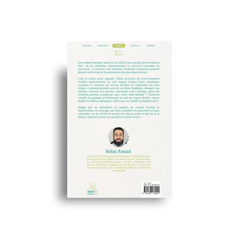 Home, Sweet Home – Bâtir Une Famille Musulmane Harmonieuse – Belal Assad – MuslimCity - Librairie Al Minhaj