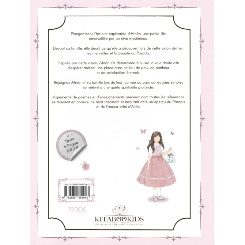 Afnân Et Les Merveilles Du Paradis – Collection Jeunesse Kitabookids