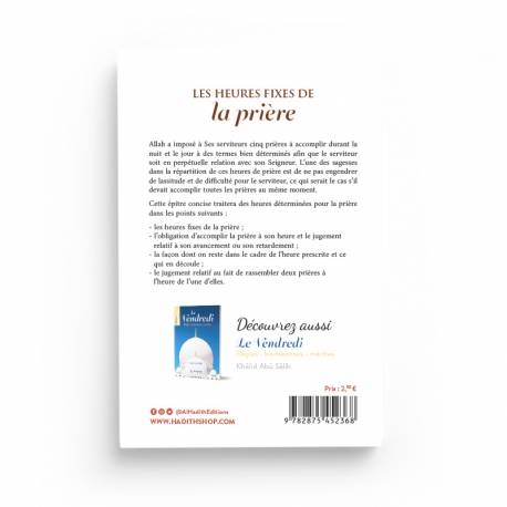 Les Heures Fixes de la Prière - Muhammad Ibn Sâlih Al-‘Uthaymîn - Éditions Al-Hadîth