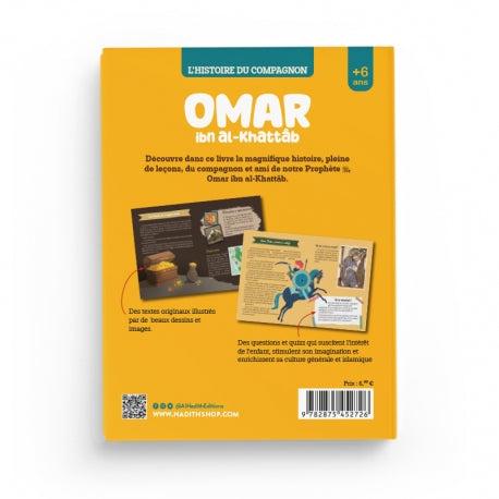 L'Histoire du Compagnon : Omar Ibn Al-Khattâb - Éditions Al-Hadîth - L&S - Librairie Al Minhaj