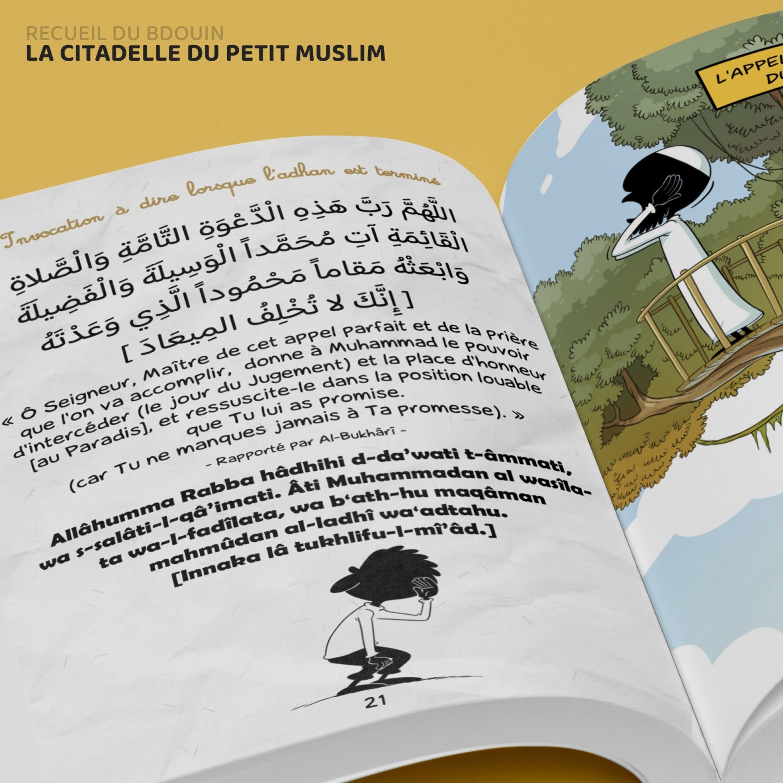 La Citadelle du Petit Muslim - Français - Arabe - Phonétique - BDouin éditions - Librairie Al Minhaj