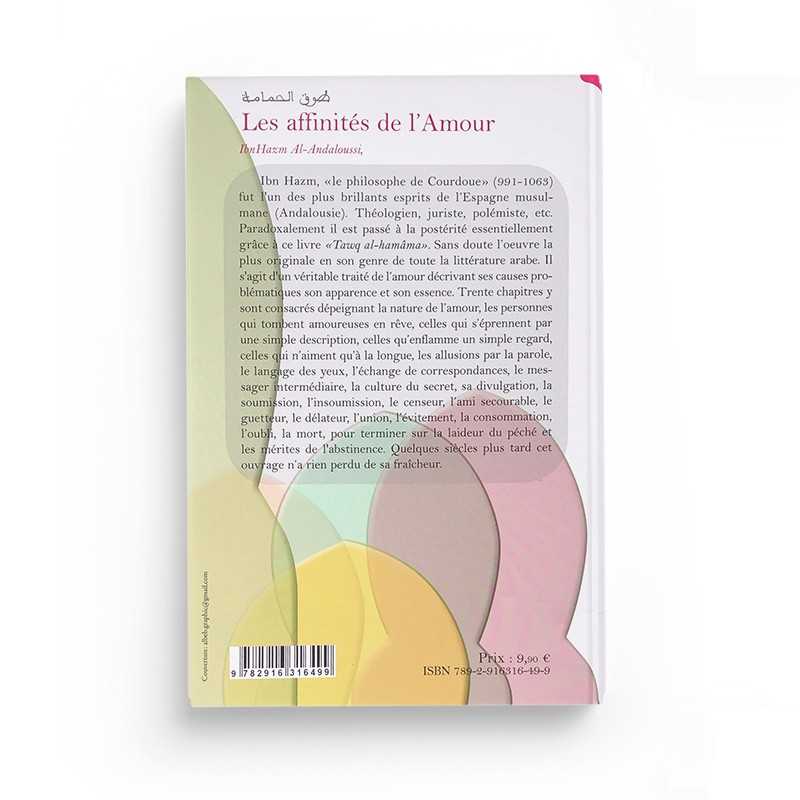 Les Affinités De L'Amour - Ibn Hazm Al-Andaloussi - Éditions Iqra - Librairie Al Minhaj