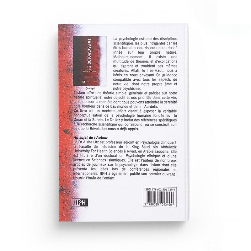 Photo de La Psychologie à la lumière de l'Islam - Aicha Utz - IIPH - Librairie Al Minhaj