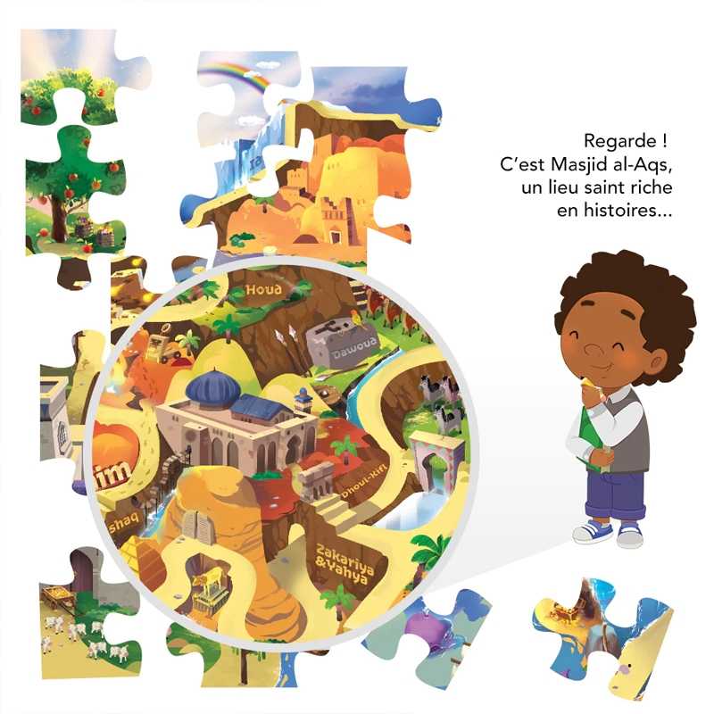 Puzzle L'Odyssée des Prophètes - Éditions Learning Roots - Librairie Al Minhaj