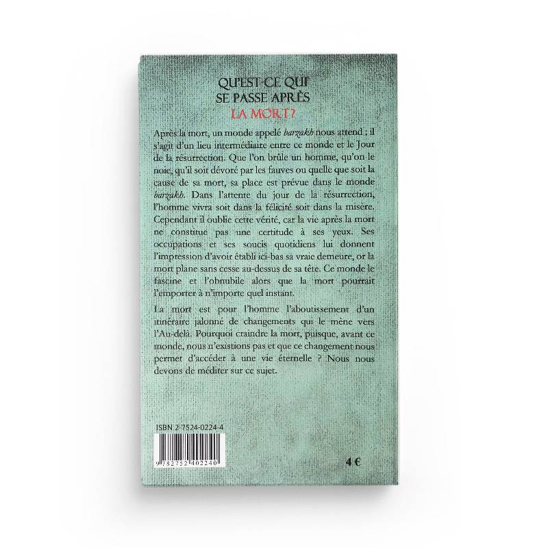 Qu'est-Ce Qui Se Passe Après La Mort? D'après Sheikh Raft-Uddin - Maison D'Ennour - Librairie Al Minhaj