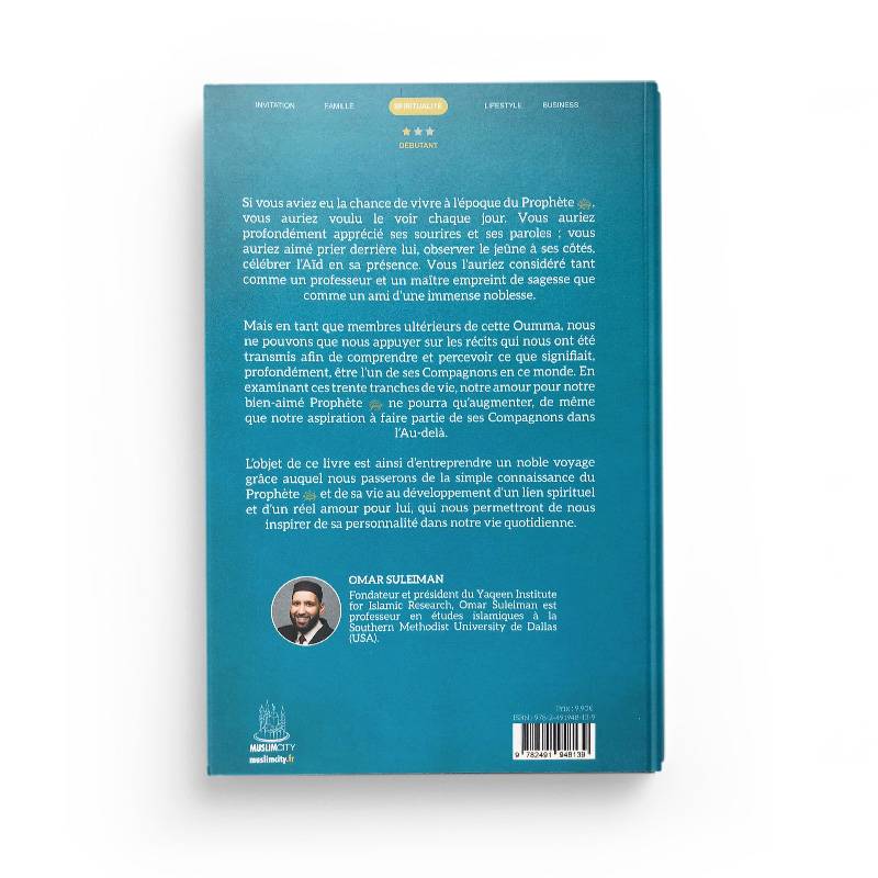 Photo de À La Rencontre de Muhammad - 30 tranches de vie - Omar Suleiman - MuslimCity - Librairie Al Minhaj
