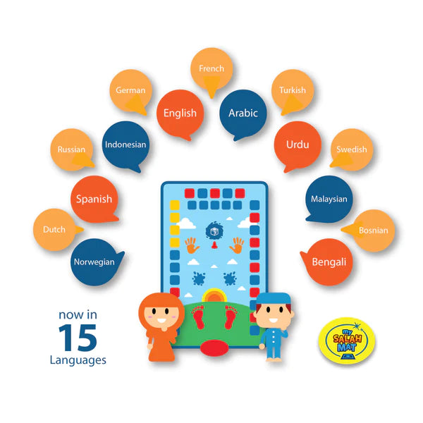 Tapis de Prière Interactif Intelligent pour Enfant - My Salah Mat - Librairie Al Minhaj