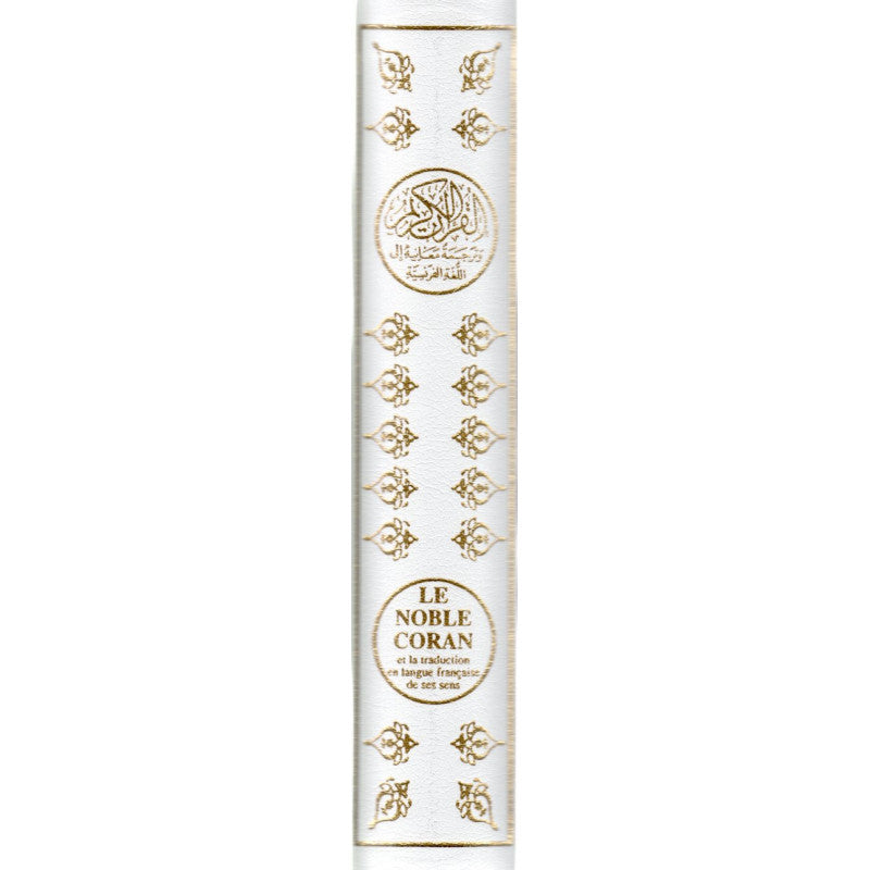Le Coran (Arabe-Français) - Format 15X22 - Couverture BLANC - Editions Sana - Librairie Al Minhaj