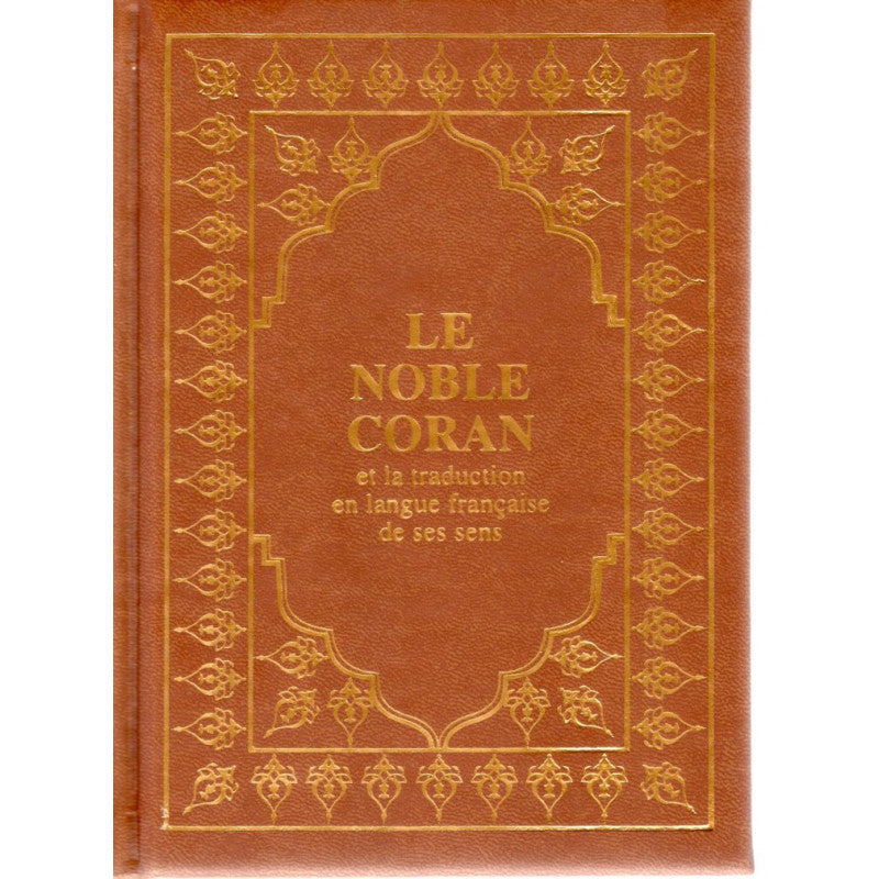 Le Coran (Arabe-Français) - Petit Format 12X17 - Marron - Editions Sana