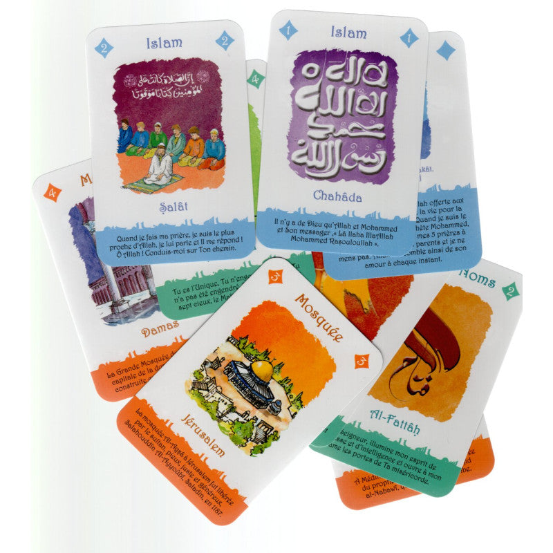 Jeu des 7 Familles - 46 Cartes Dès 4 Ans - De 2 À 6 Joueurs - Sana Edition - Librairie Al Minhaj