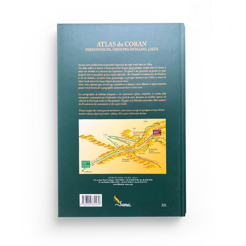 Atlas du Coran - Personnages, Groupes Humains, Lieux - Chawqi Abu Khalil - SANA - Librairie Al Minhaj