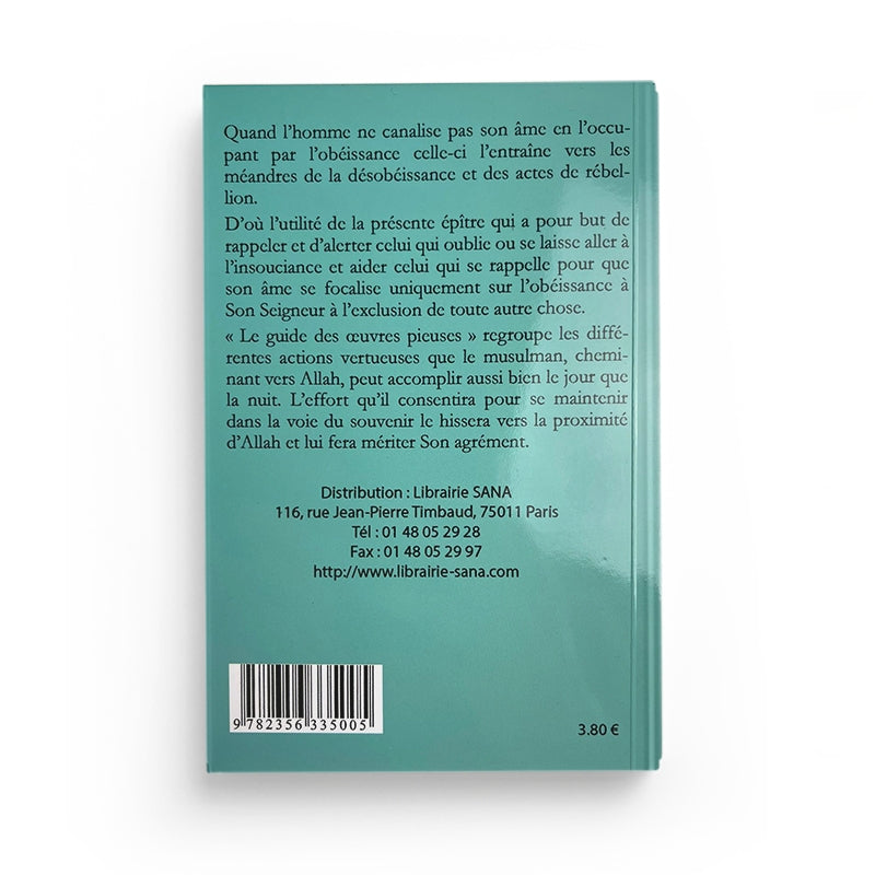 Le Guide des Œuvres Pieuses" (Version Poche) - Sana Edition - Librairie Al Minhaj