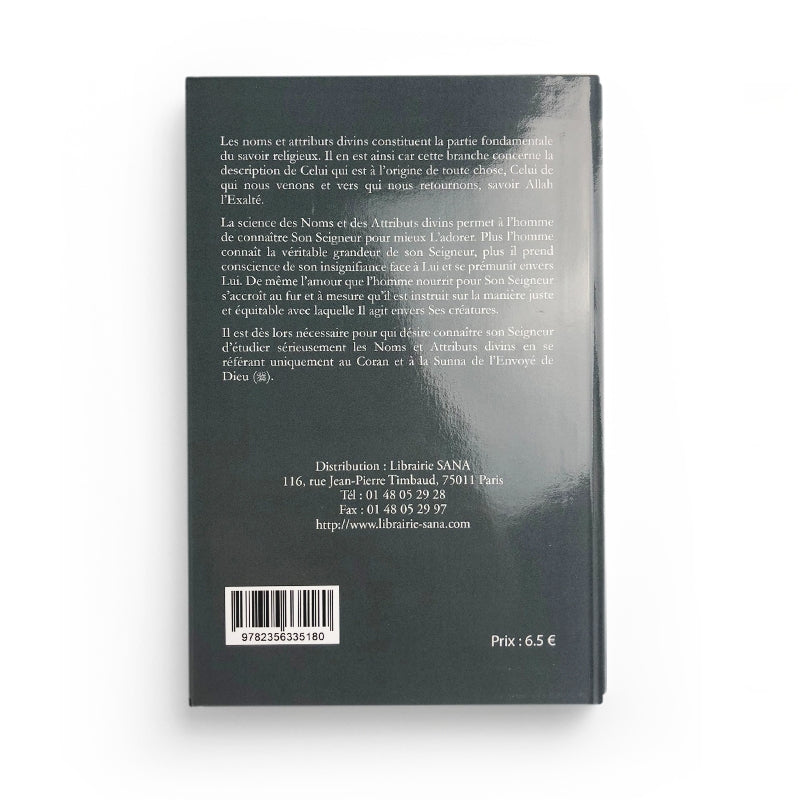 Les Règles Exemplaires des Noms et Attributs Divins - Sana Edition - Librairie Al Minhaj