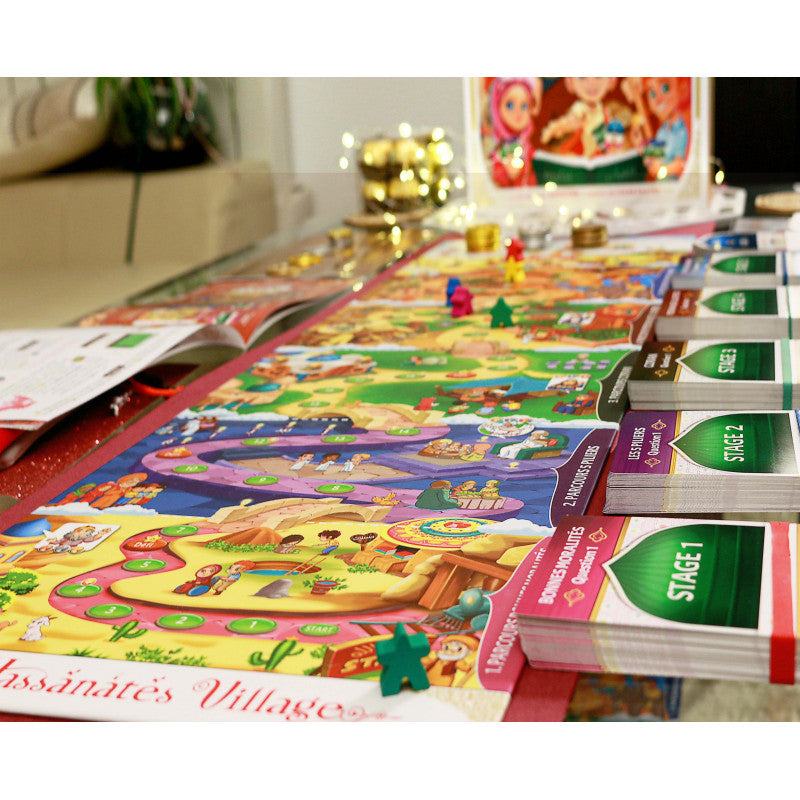 Jeu de Société Hassanates Village (De 7 à 99 ans) - SANA Kids - Librairie Al Minhaj