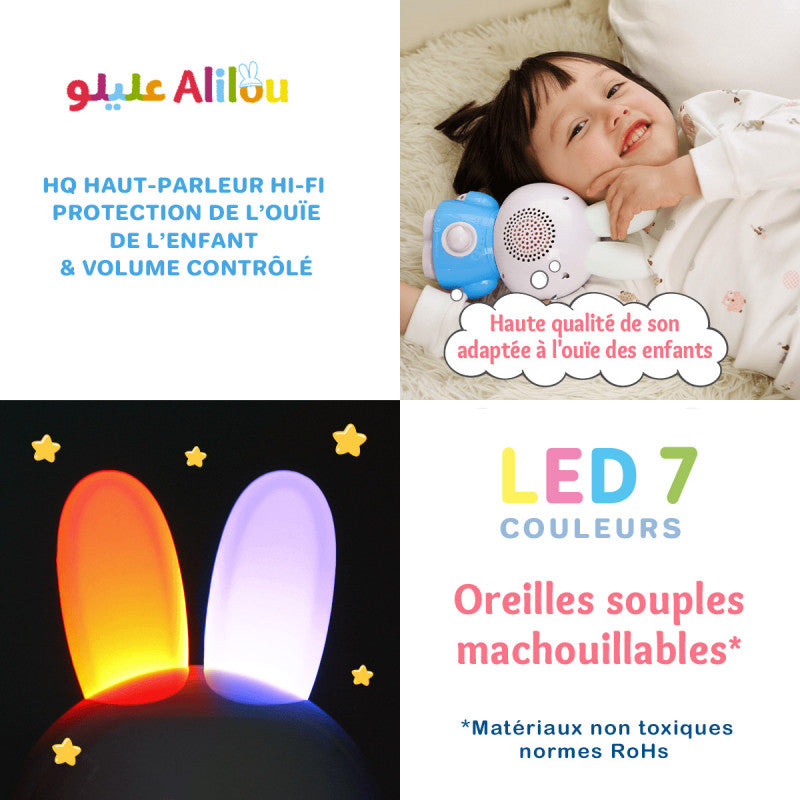 Photo de ALILOU Le Petit Lapinou Mouslim - Jouet / Veilleuse Ludo-Éducatif Pour Enfants Musulmans - Librairie Al Minhaj