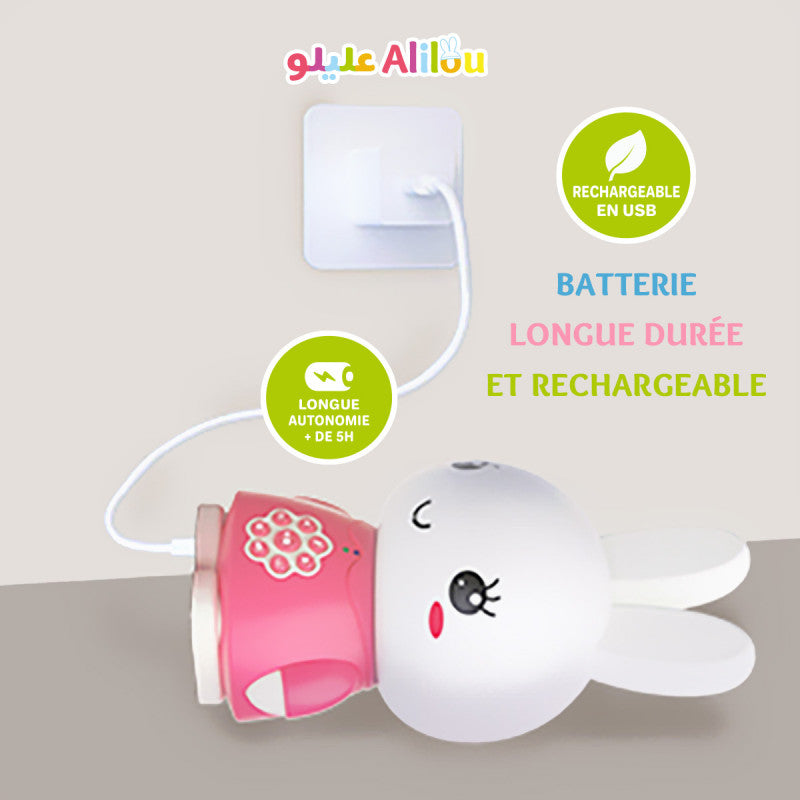 Photo de ALILOU Le Petit Lapinou Mouslim - Jouet / Veilleuse Ludo-Éducatif Pour Enfants Musulmans - Librairie Al Minhaj
