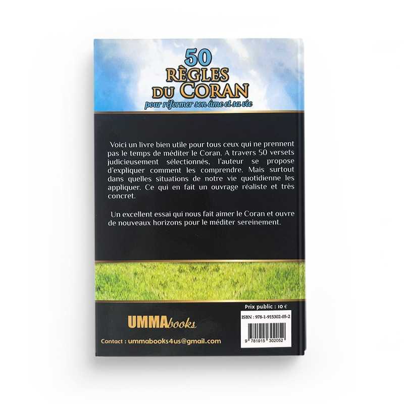 50 Règles du Coran pour Réformer son Âme et sa Vie - Dr. Umar Al-Muqbil - Ummabooks - Librairie Al Minhaj