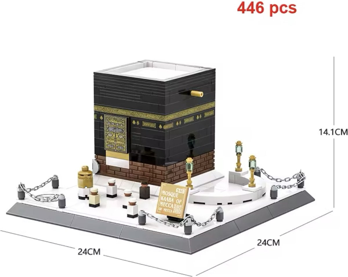Blocs Kaaba – Jeu De Construction Islamique – 446 Pièces - Librairie Al Minhaj