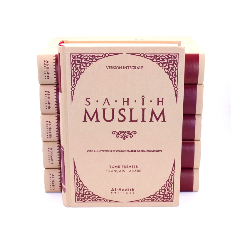 Sahih Muslim – Version intégrale 6 volumes bilingue