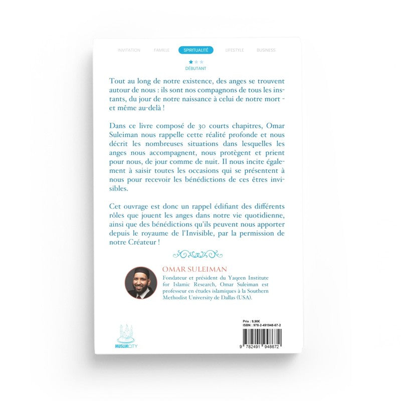 Les Anges Autour De Nous – 30 Aperçus Du Monde Invisible – Omar Suleiman – MuslimCity - Librairie Al Minhaj