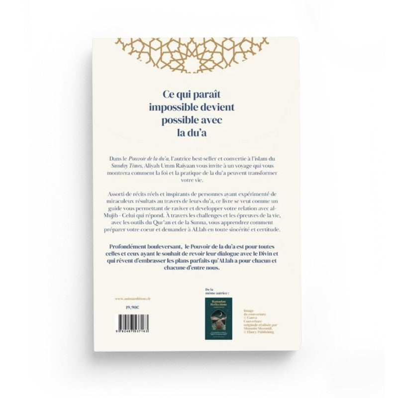 Le Pouvoir De La Du‘a – Aliyah Umm Raiyaan – Anissa Éditions - Librairie Al Minhaj