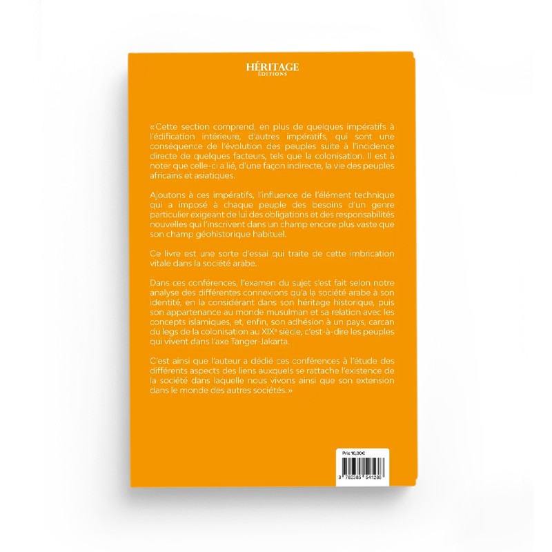 Méditations – Malek Bennabi – Editions Héritage - Librairie Al Minhaj