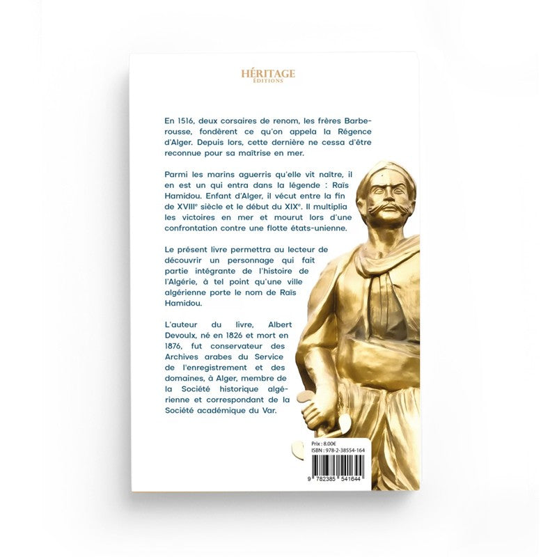Raïs Hamidou – Albert Devoulx – Editions Héritage - Librairie Al Minhaj