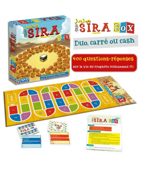 Sira Box – Jeu Société 400 Questions Vie du Prophète ﷺ