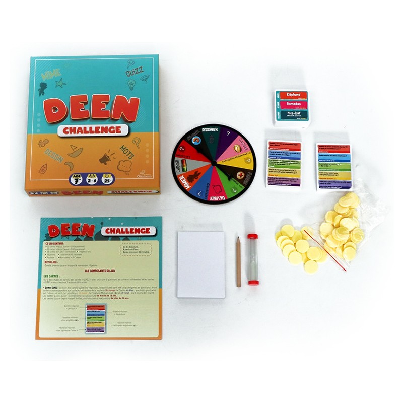 Deen Challenge – Jeu islam 500 questions & défis