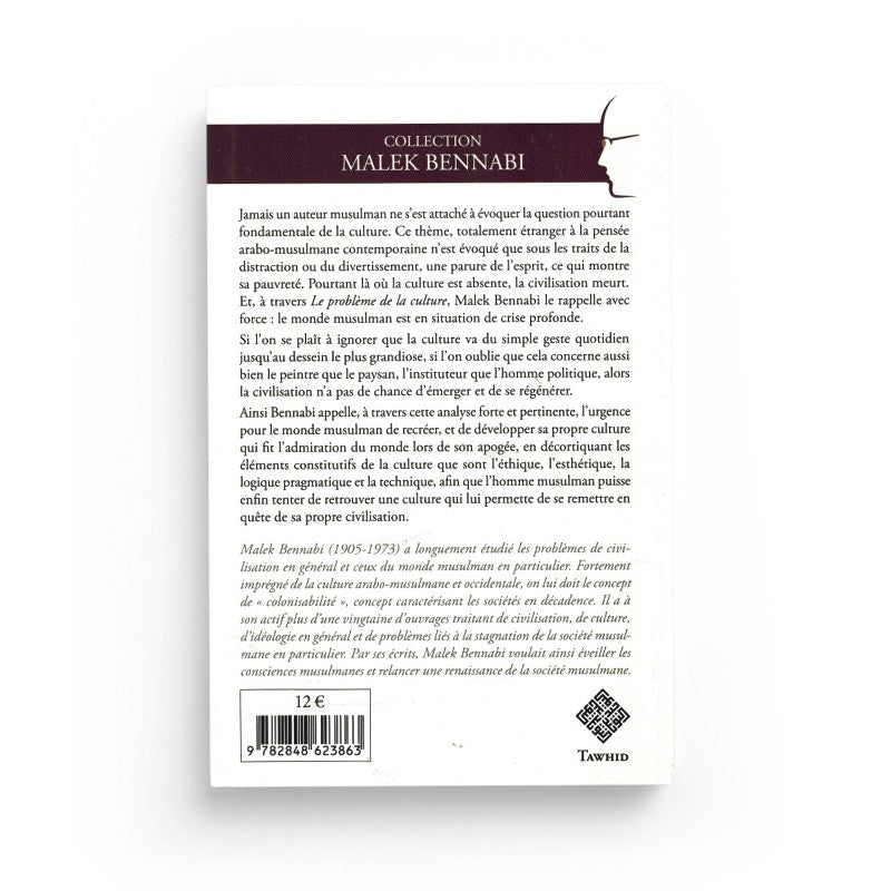 Le problème de la culture – Malek Bennabi - Librairie Al Minhaj