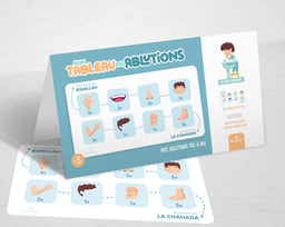 Mon Tableau des Ablutions Bleu – Mes Ablutions Pas à Pas – Deenilearn