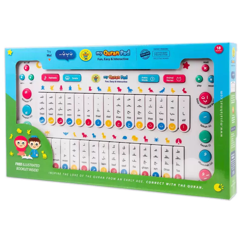 Tablette Éducative Interactive My Quran Pad – My Salah Mat - Librairie Al Minhaj