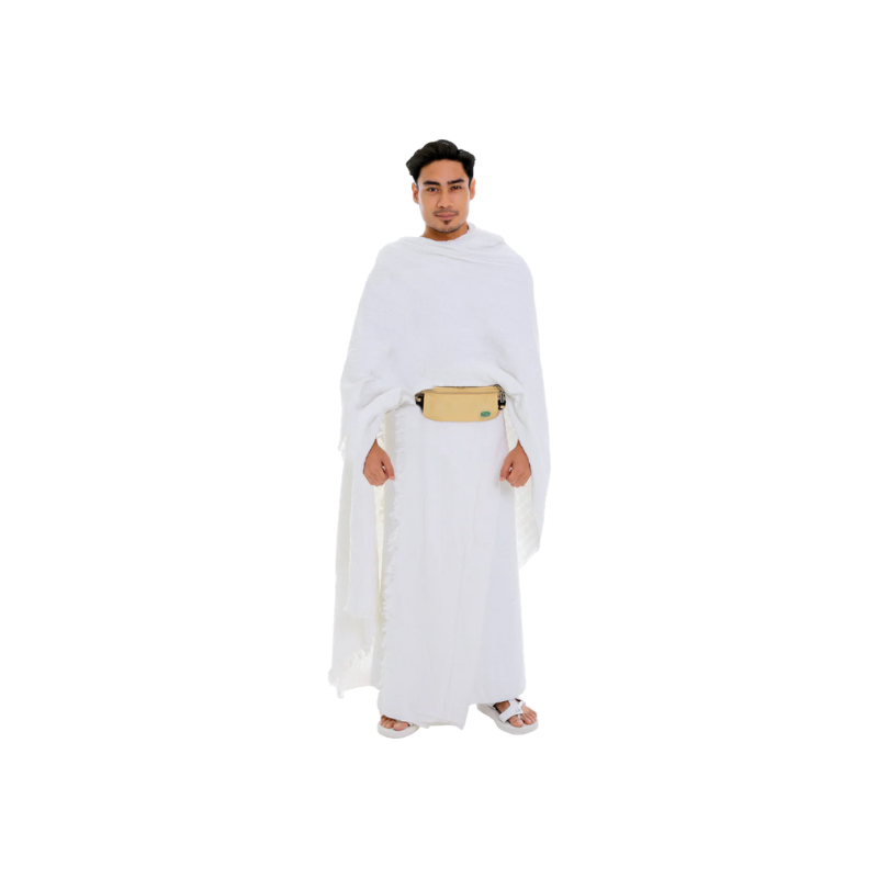 Sacoche Hajj Safe Antivol Avec Ceinture – Beige - Librairie Al Minhaj