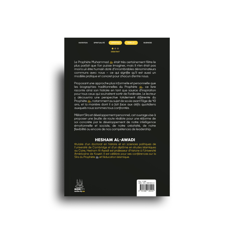 Muhammad ﷺ – Le Modèle Qui Peut Transformer Votre Vie - Hecham Al Awadi - Muslim City - Librairie Al Minhaj
