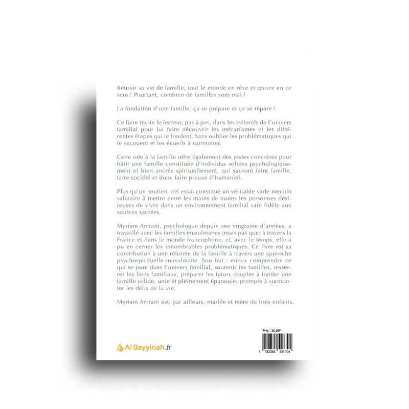 Elle Est Belle La Famille ! – Myriam Amrani - Librairie Al Minhaj