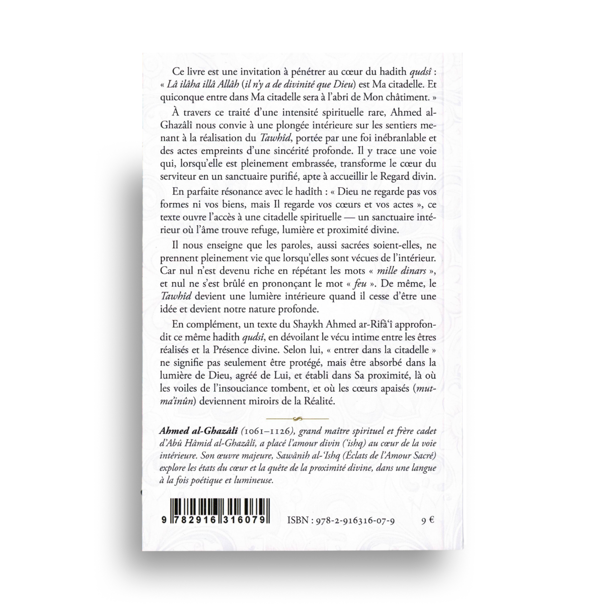 L’Esprit Du Tawhid – Al-Ghazâlî – Iqra Éditions