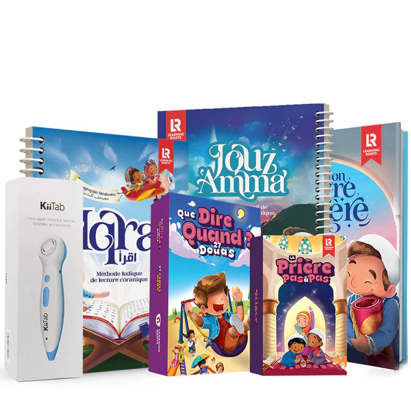 La Collection Kiitab – Pack Complet Avec Stylo Interactif Et Supports Éducatifs - Librairie Al Minhaj