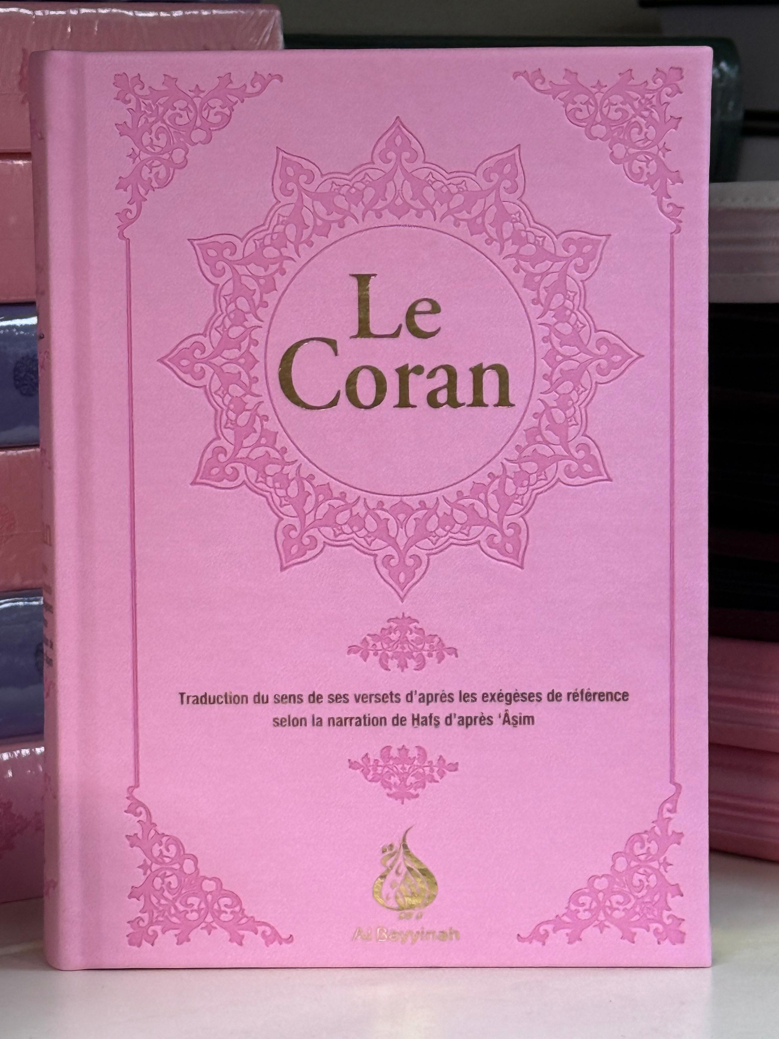 Le Coran : traduction d'après les exégèses de référence par Rachid Maach - HAFS - format moyen - Al Bayyinah - Librairie Al Minhaj