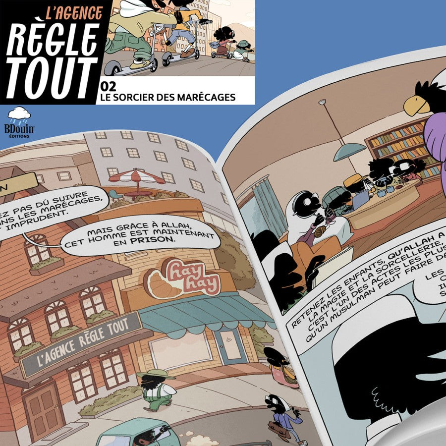 Agence Règle Tout – Le Sorcier Des Marécages T2 - Librairie Al Minhaj