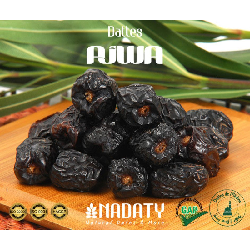 Dattes Ajwa de Médine Premium – 400g & 800g