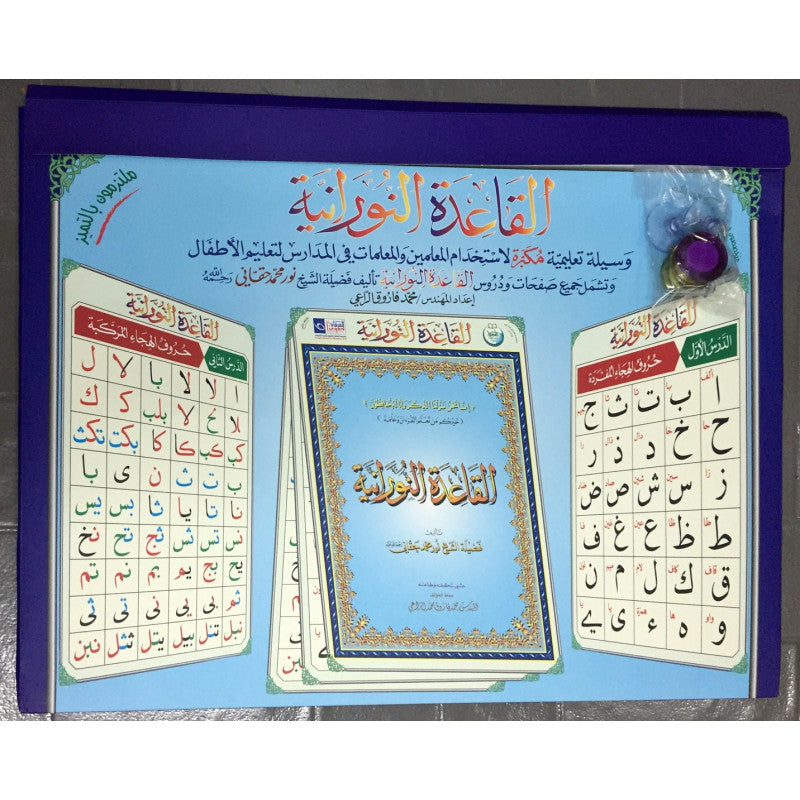 Posters de Tableau des Cours de la Qaida Nourania - Librairie Al Minhaj