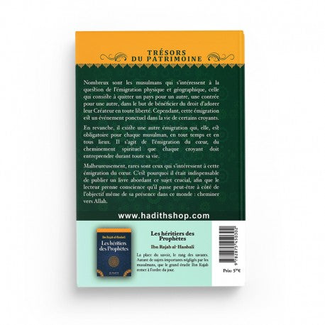 e Chemin Vers Dieu - Ibn Qayyim Al-Jawziyya (Collection Trésors du Patrimoine) - Éditions Al-Hadîth - Librairie Al Minhaj