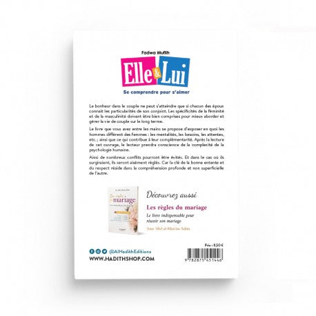 Elle & Lui : Se Comprendre pour S'aimer - Fadwa Muflih - Éditions Al-Hadîth - Librairie Al Minhaj