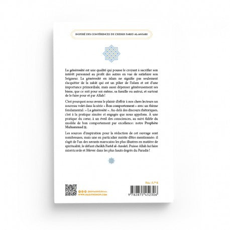 La Générosité - Chawqi Chadli - Éditions Al-Hadîth - Librairie Al Minhaj