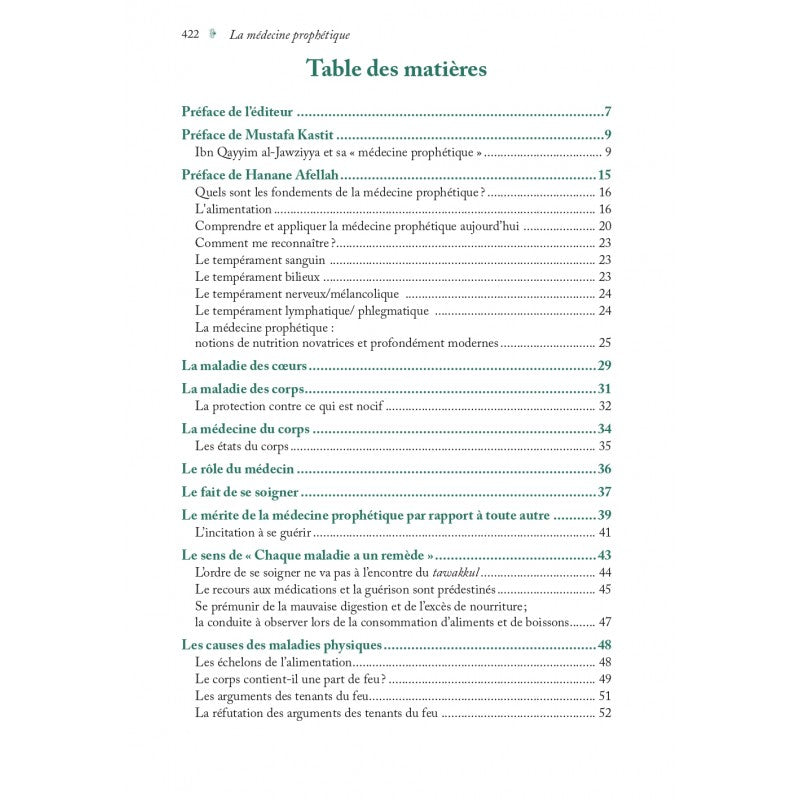 La Médecine Prophétique - Ibn Qayyim Al-Jawziyya - Éditions Al-Hadîth - Librairie Al Minhaj