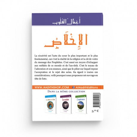 La Sincérité - Muhammad al-Munajjid - Éditions al-Hadîth - Librairie Al Minhaj