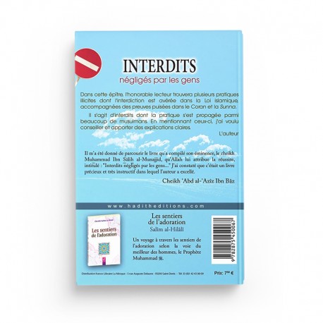 Les Interdits Négligés par les Gens - Muhammad Sâlih al-Munajjid - Éditions Al Hadith - Librairie Al Minhaj