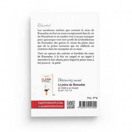 Les Mérites du Jeûne et de la Prière Nocturne du Ramadan - ‘Abd al-‘Azîz Ibn Bâz - Éditions al-Hadîth - Librairie Al Minhaj